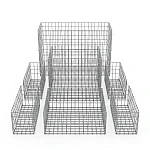 Габион коробчатый 1.5х1х0.5 мм ГОСТ Р 52132-2003 - фото
