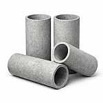 Труба хризотилцементная безнапорная БНТ 100 мм ГОСТ 31416-2009 - фото