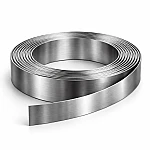 Лента бандажная нержавеющая 20х0.7 мм марки AISI 201 - фото