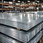 Лист оцинкованный 0.5 мм 08ПС ГОСТ 14918-2020 - фото