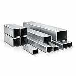 Труба профильная оцинкованная 10х10х0.8 мм Ст10 ГОСТ 8639-82 - фото