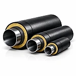 Стальная труба в ВУС изоляции 159х5 мм ст20 - фото