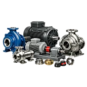 Насосы и электродвигатели - фото