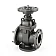 Задвижки чугунные клиновые под электропривод - фото